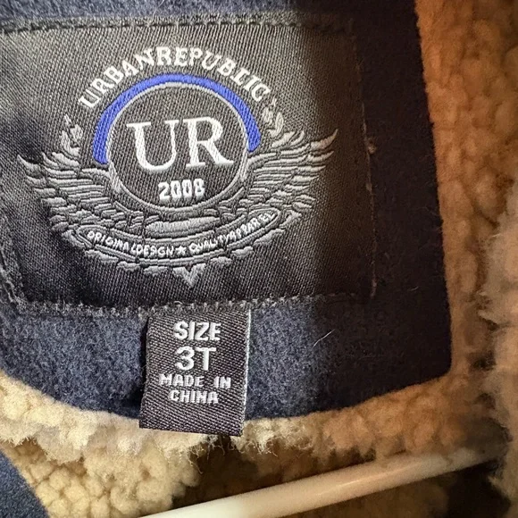 Kids Navy Peacoat size 3T - Picture 4 of 7